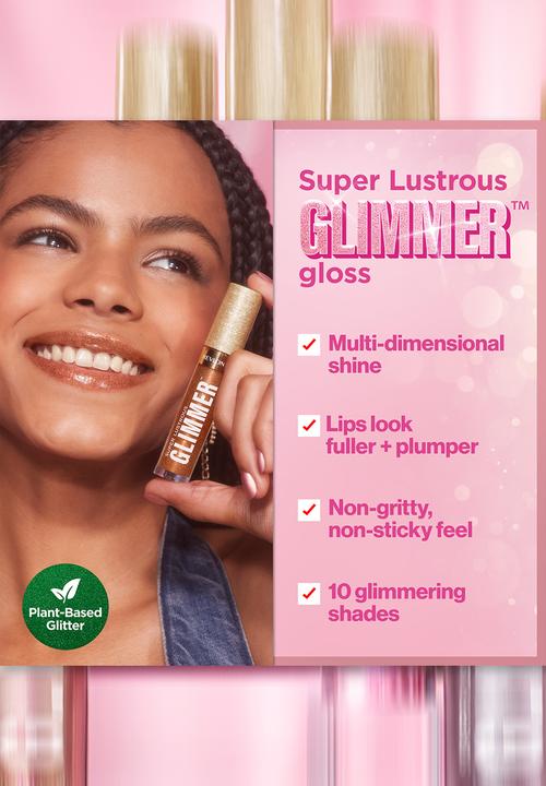 Revlon - Super Lustrous Glimmer Gloss  - Razz Beamy