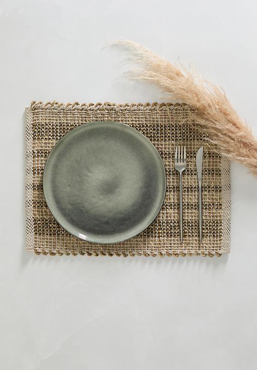 Sixth Floor - Seagrass placemats set of 4 - Natural