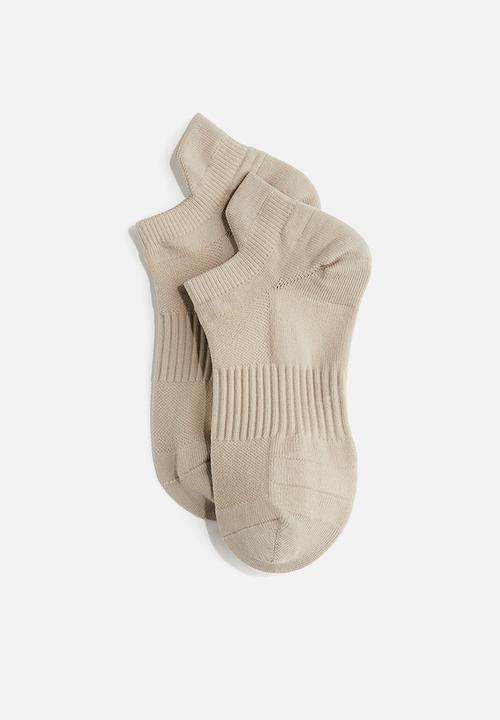 H&M - 3-pack sports socks with drymove™ - beige