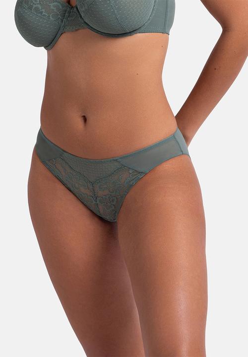 DORINA - Arista 2 pack brief - green/ivory