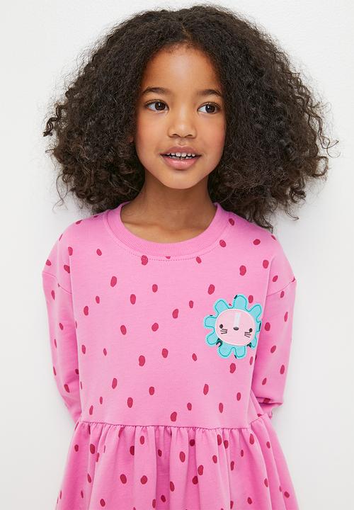 Pop Candy - Polka dot dress - pink