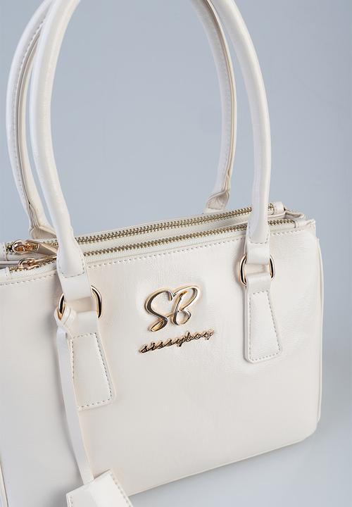 SISSY BOY - Jacky mini tote bag - cream