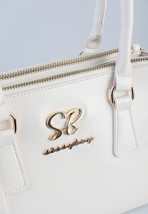SISSY BOY - Jacky mini tote bag - cream