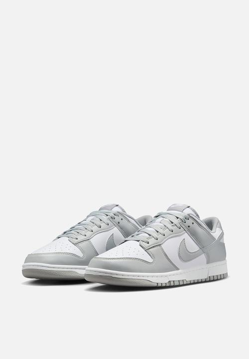 NIKE DUNK LOW RETRO - WHITE/LT SMOKE GREY-WHITE
