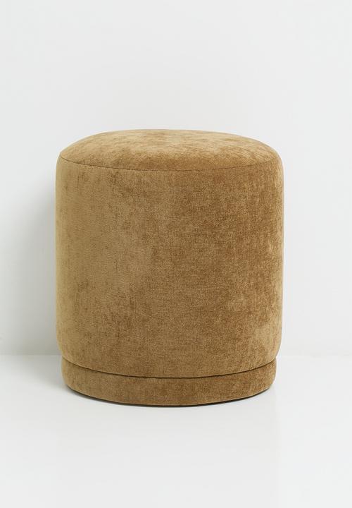 Sixth Floor - Toby ottoman - mustard
