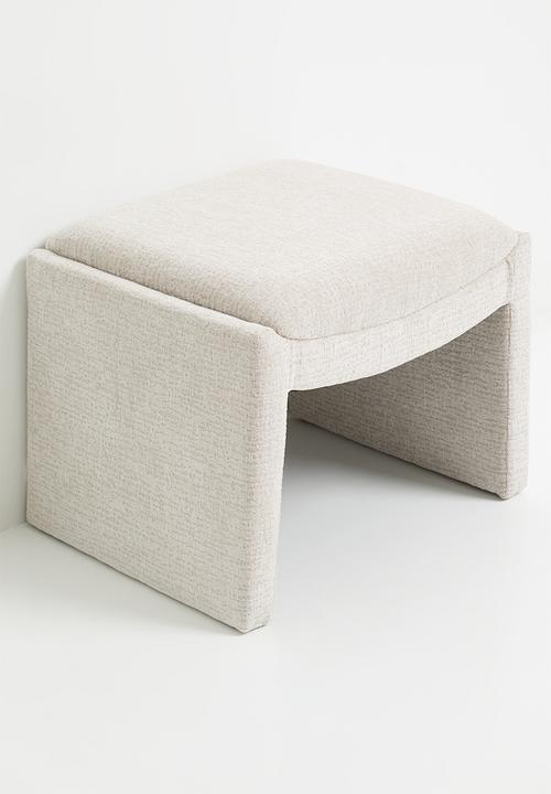 Sixth Floor - Loopy ottoman - natural