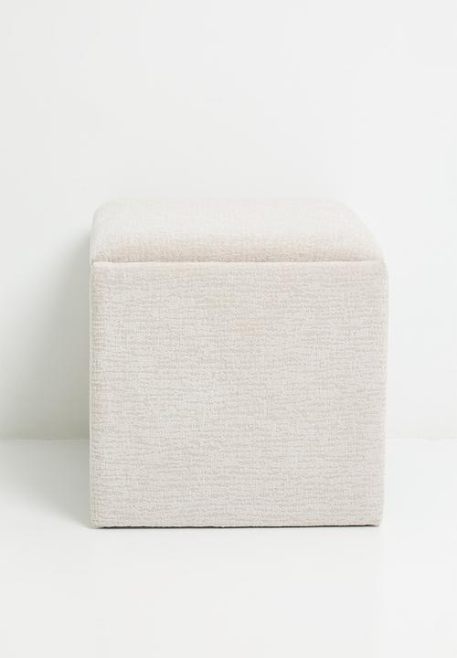 Sixth Floor - Loopy ottoman - natural