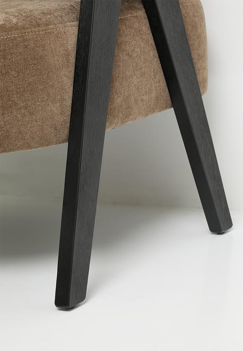 Sixth Floor - Huggie occasional chair - mocha