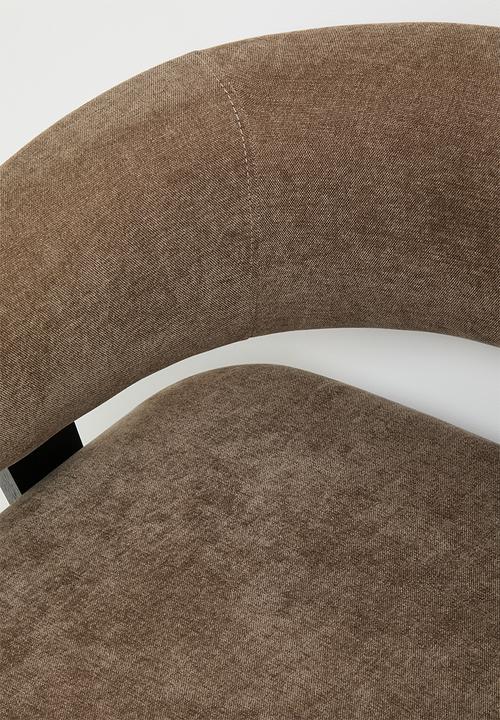 Sixth Floor - Huggie occasional chair - mocha