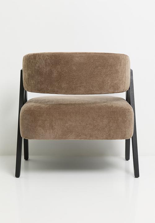 Sixth Floor - Huggie occasional chair - mocha