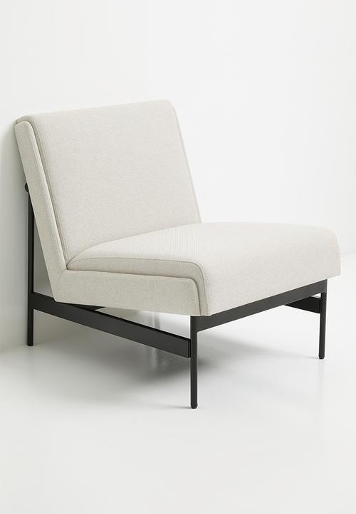 Sixth Floor - Slip occasional chair - snow