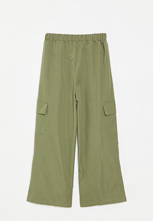 Pop Candy - Cargo pants-green