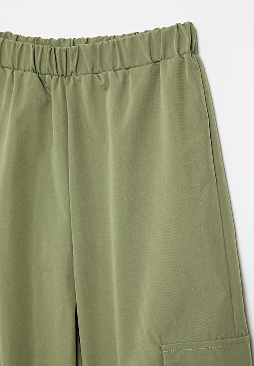 Pop Candy - Cargo pants-green