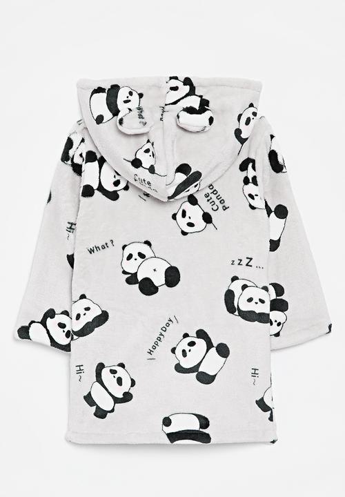 Pop Candy - Printed gown-grey