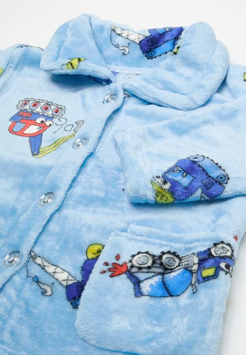 Pop Candy - Printed pj set-light blue