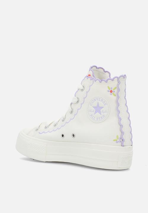 Converse - Chuck Taylor all star - A13528C - vintage white/violet heat/cactus hug