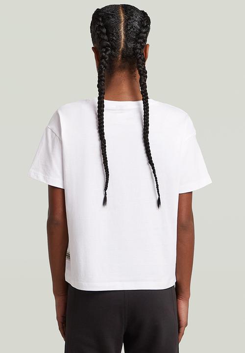 G-STAR - T-shirt short sleeve loose - white