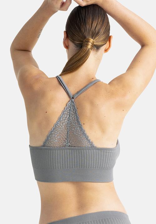DORINA - Reema bralette - grey