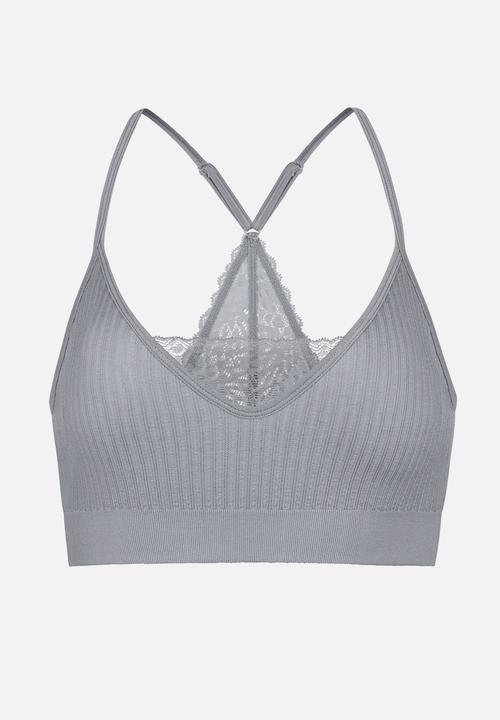DORINA - Reema bralette - grey