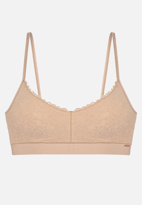 DORINA - Unifit lace bralette - beige