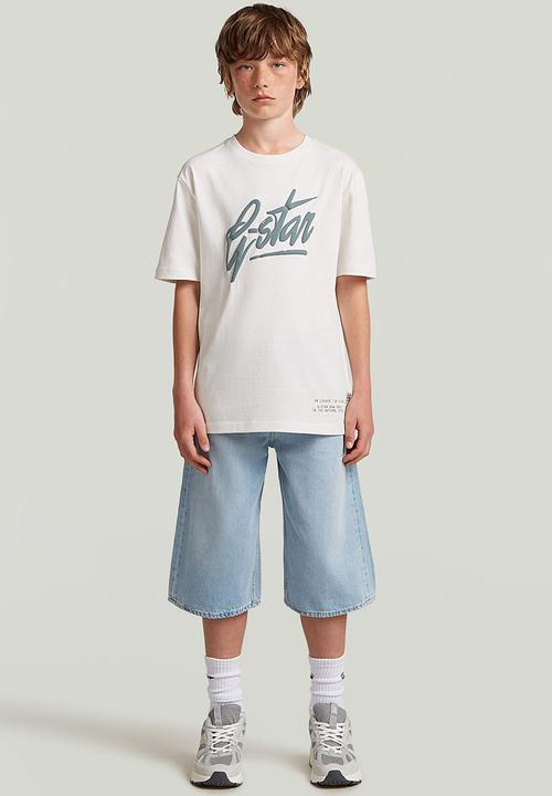 G-STAR - T-shirt short sleeve loose - white