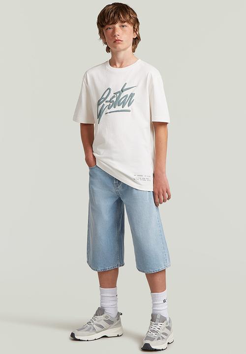 G-STAR - T-shirt short sleeve loose - white