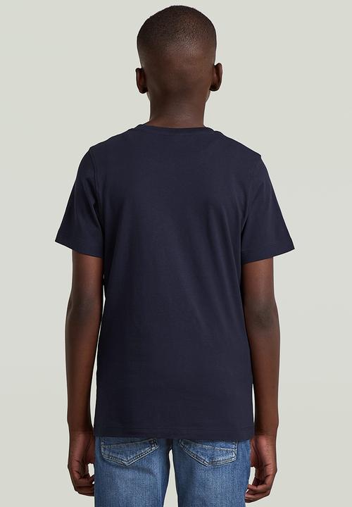G-STAR - T-shirt s\s regular 2pk - blue