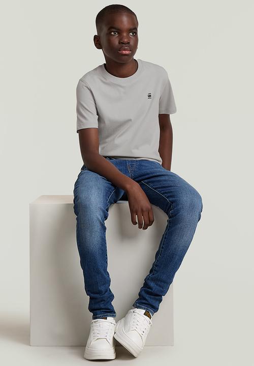 G-STAR - T-shirt s\s regular 2pk - blue