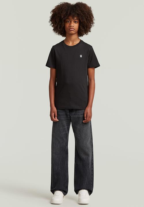 G-STAR - T-shirt short sleeve regular 2 pack - black