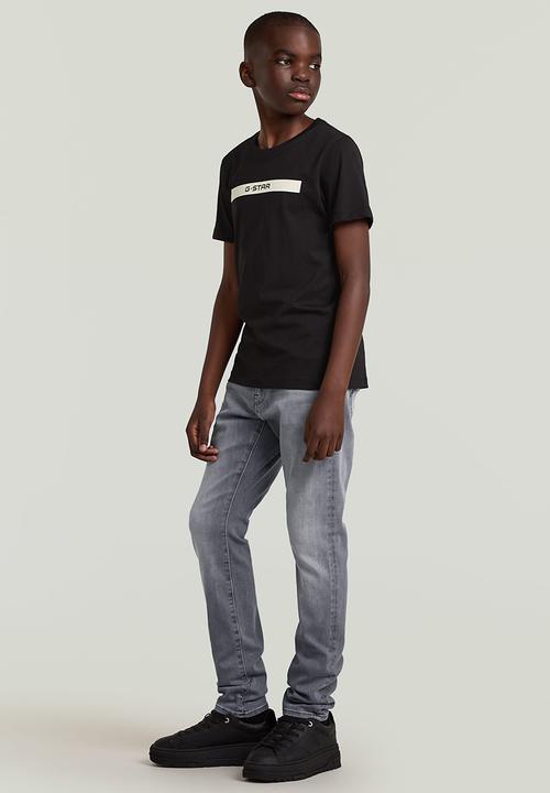 G-STAR - T-shirt s\s regular - black