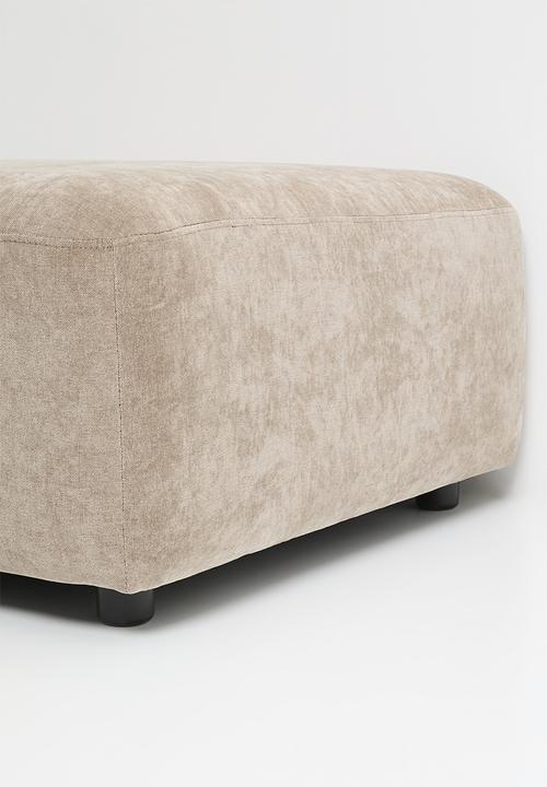 Sixth Floor - Yuca modular stool- taupe