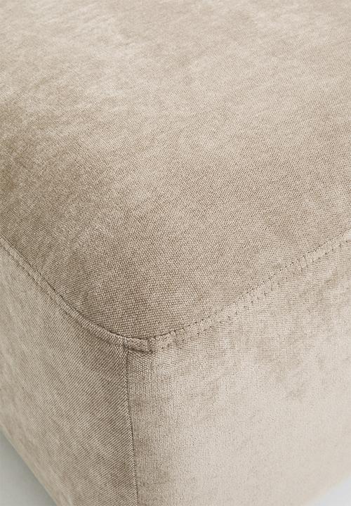 Sixth Floor - Yuca modular stool- taupe