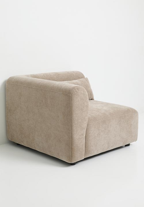 Sixth Floor - Yuca modular corner unit- taupe