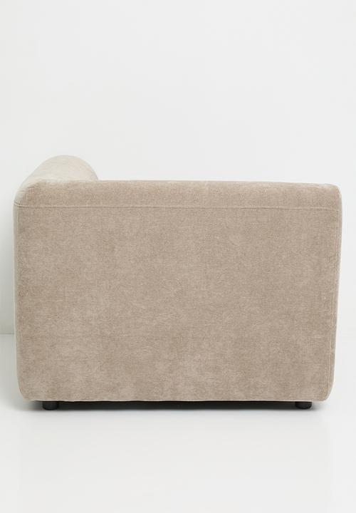 Sixth Floor - Yuca modular corner unit- taupe