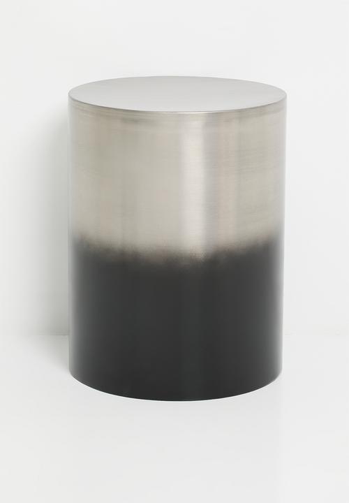 Sixth Floor - Aria Side table- antique metal