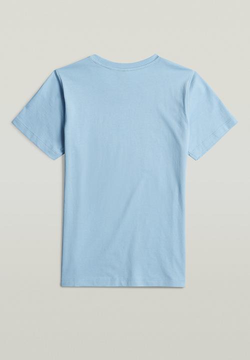 G-STAR - T-shirt s\s regular - blue
