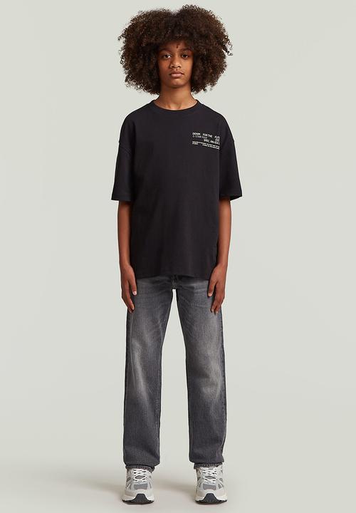G-STAR - T-shirt s\s boxy - black
