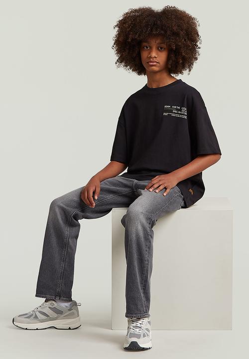 G-STAR - T-shirt s\s boxy - black