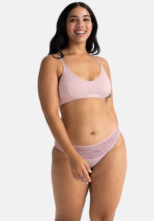 DORINA - Plus Riley bralette - pink