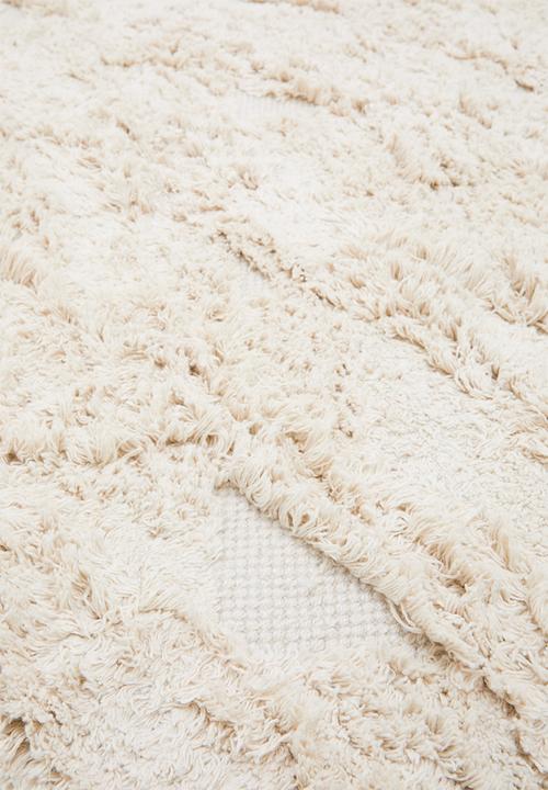 Sixth Floor - Tufted Cotton Rug- Ivory