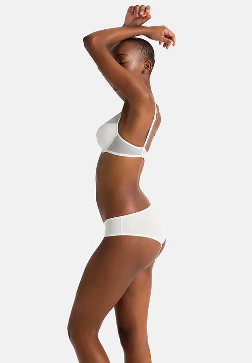 DORINA - 2 pack melanie plunge - red/ivory