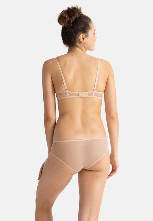 DORINA - Melanie 2pack plunge bra - beige/grey