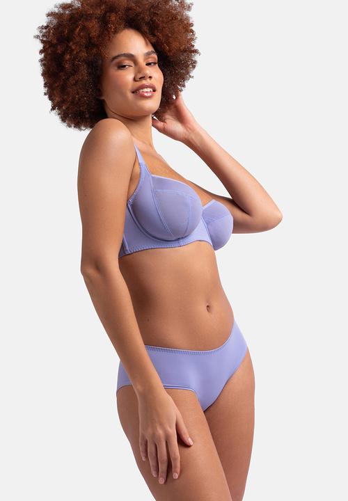 DORINA - Curve Imani 2 pack demi - black/blue