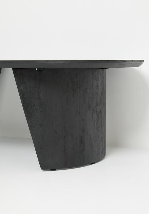 Sixth Floor - Kuzco wooden coffee table-black