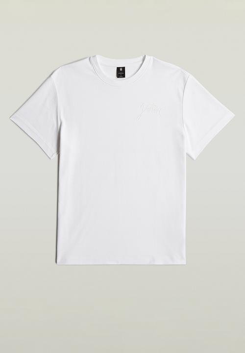 G-STAR - Script R T - white