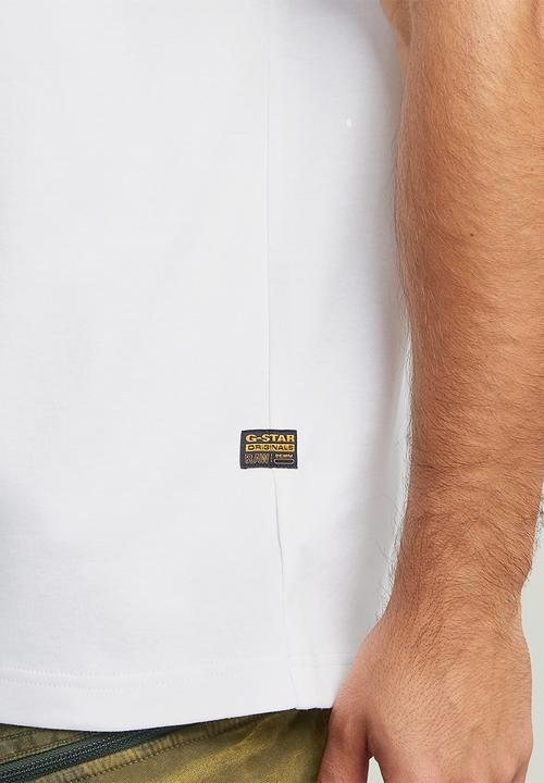 G-STAR - Script R T - white