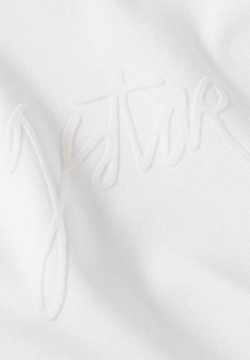 G-STAR - Script R T - white