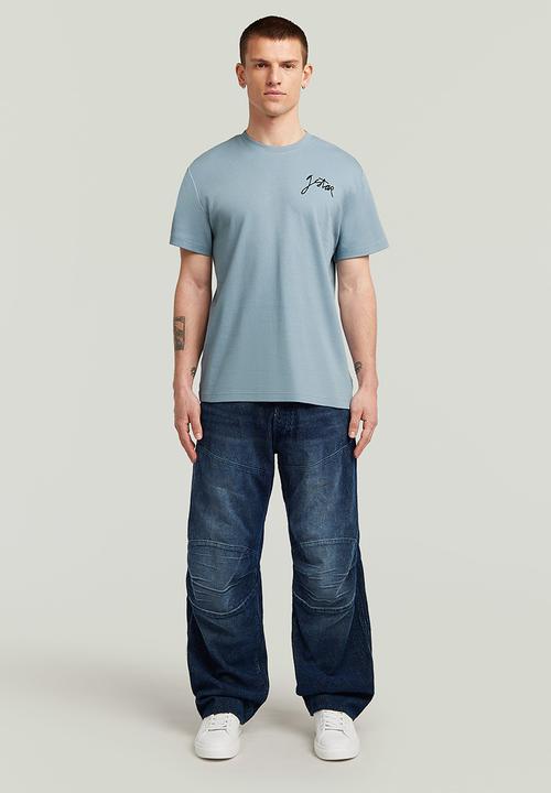 G-STAR - Script R T - ash blue