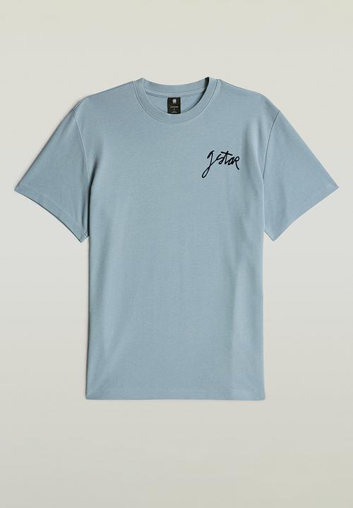G-STAR - Script R T - ash blue