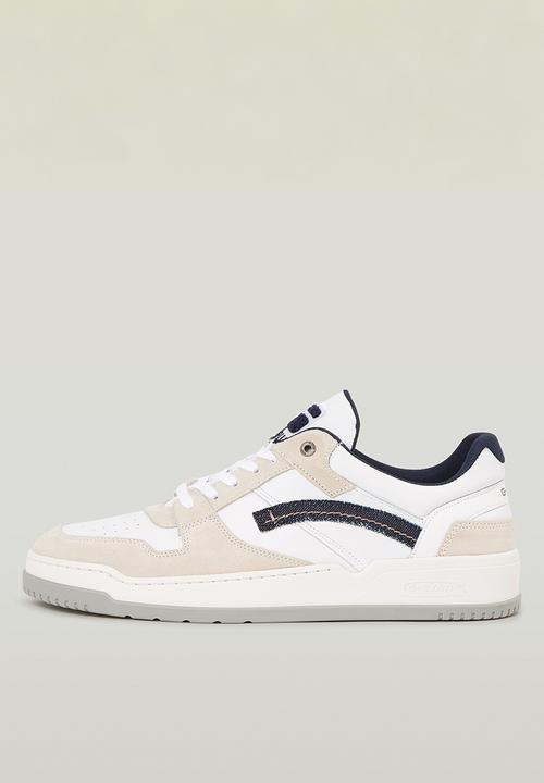 G-STAR - Grid bsc m - white & grey